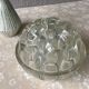 Pique Glass Flowers 19 holes, Frog Vase