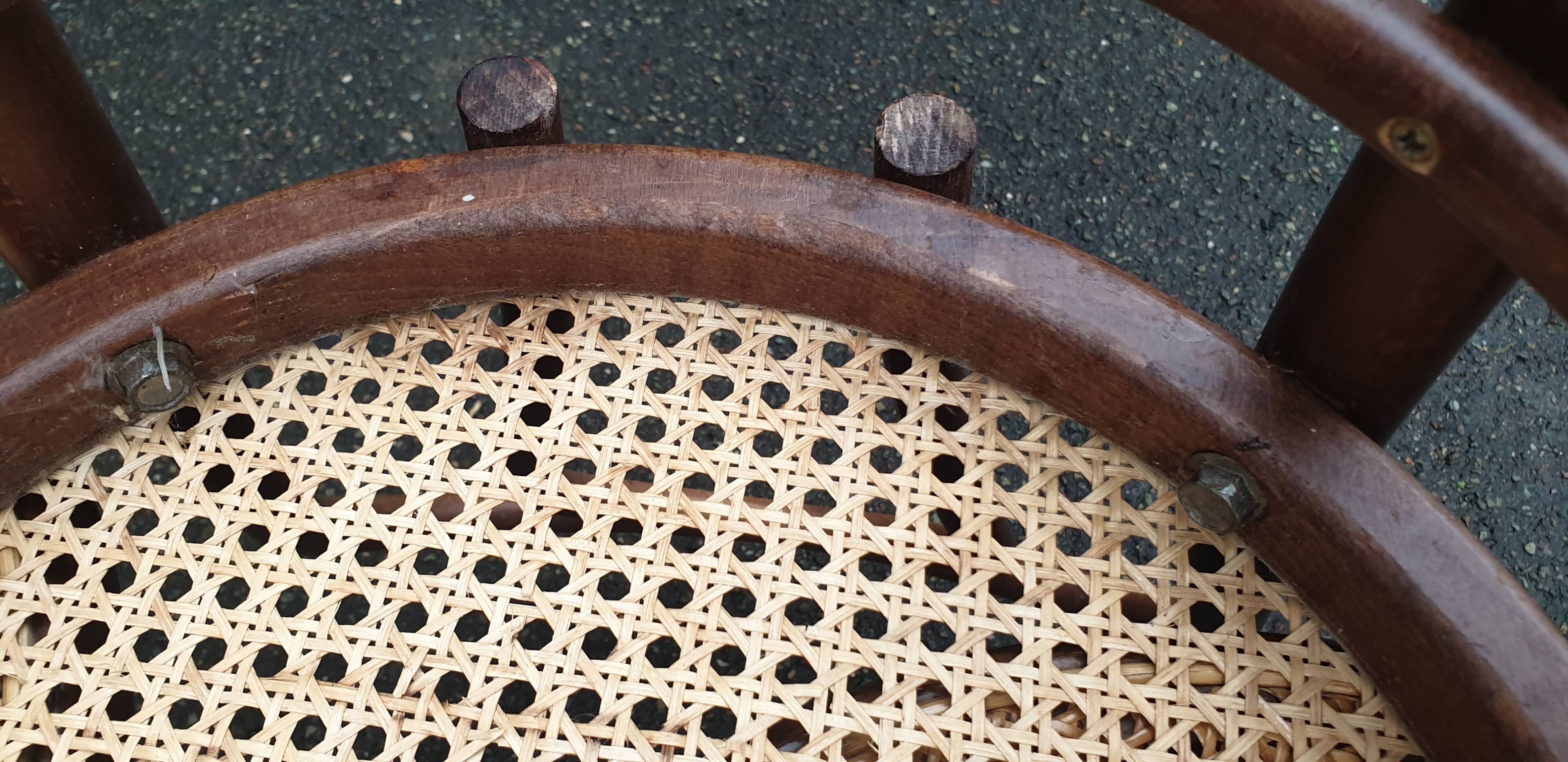 6 chaises bistrot bauman