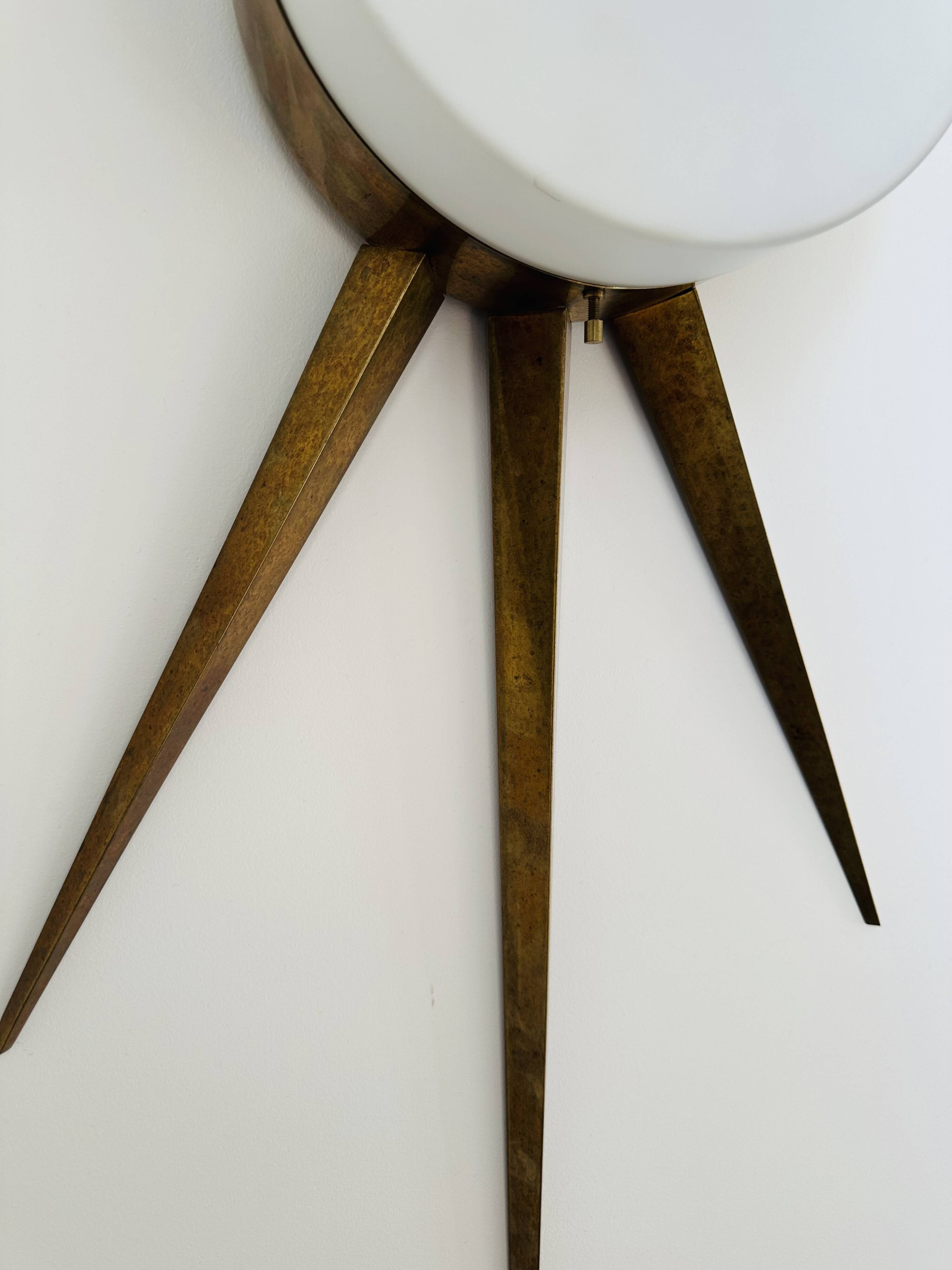 Gio Ponti Sun ceiling light produced by Arredoluce