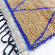 Handmade moroccan berber carpet 247 x 150 cm