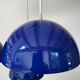 5 Blue Flower Pots by Verner Panton produced by Louis Poulsen