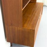 Buffet en teck avec étagère par Brouer Møbler, années 1960.