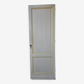 19th century interior door in molded wood