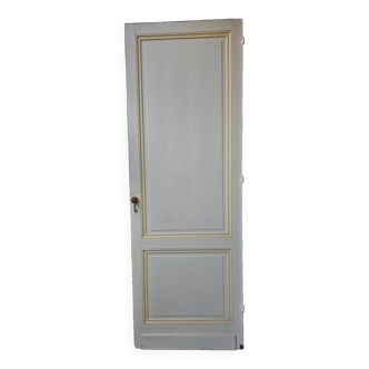 19th century interior door in molded wood
