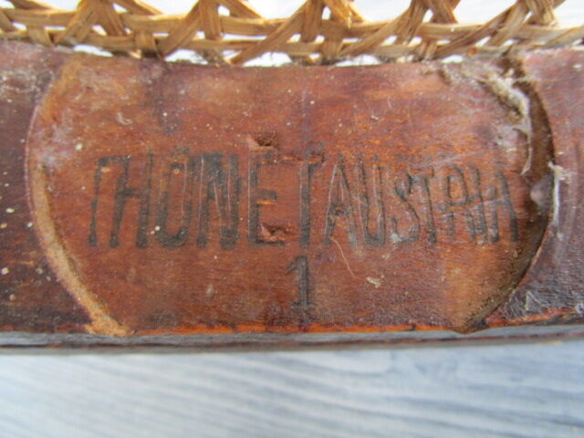 Antique canned tuna stool