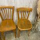 3 chaises Baumann dépareillées