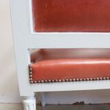 Beech children's bench, Louis XVI style, Early 20th century