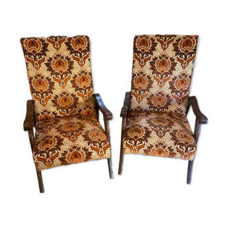 Pair of 50s armchairs