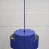 Iconic blue Jo Hammerborg vintage lamp | Fog & Morup | Model Juno