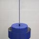 Lampe vintage Jo Hammerborg bleue emblématique | Fog & Morup | Modèle Juno