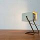 Modern mid-century German cube table lamp by Kaiser Leuchten, 1960s.