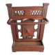 Antique oak umbrella stand