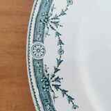 Faience dish Moulin des loups and Hamage