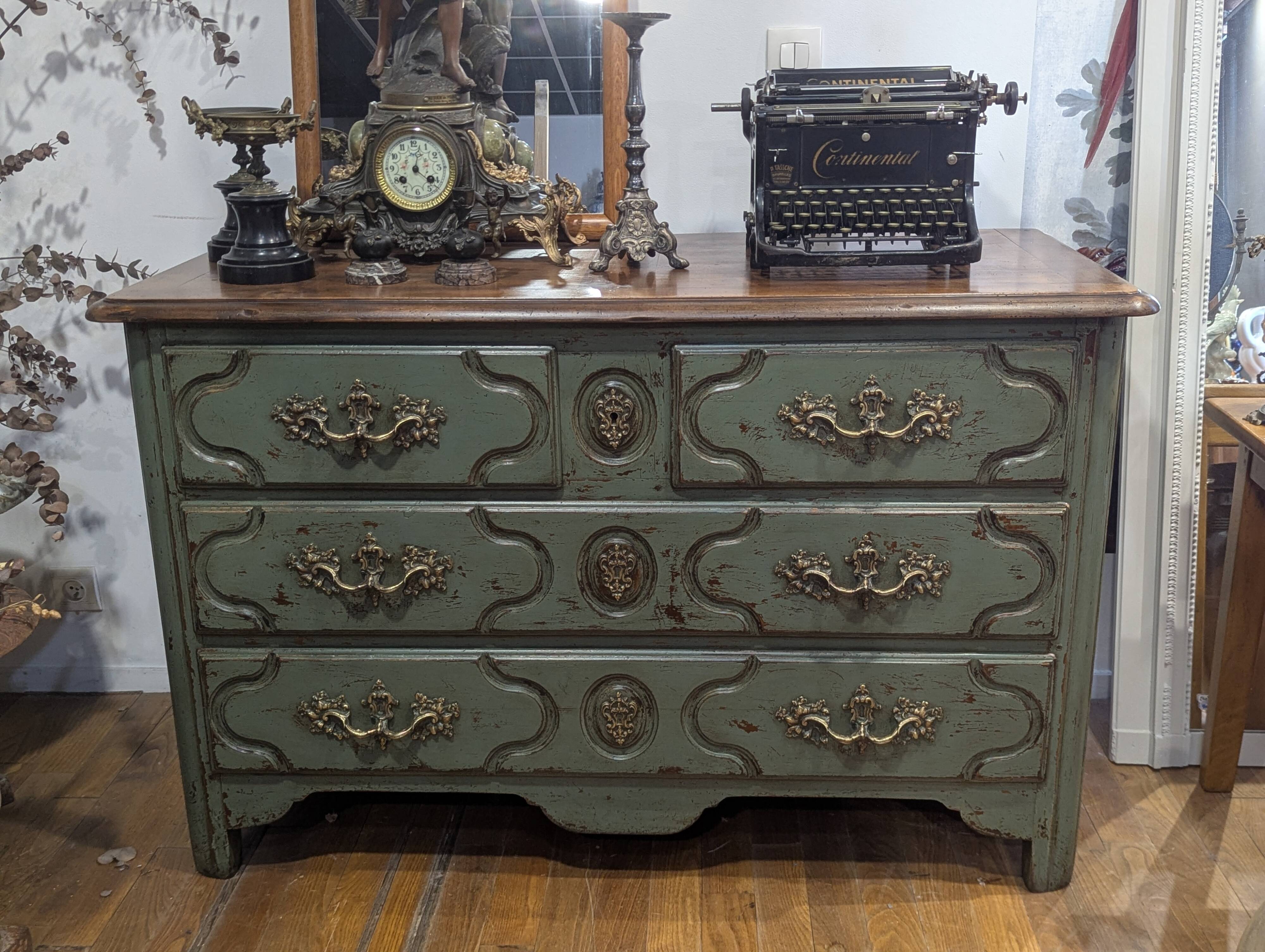 Louis XVI oak chest of drawers