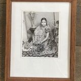 Jeune femme, photo en vue d'un mariage