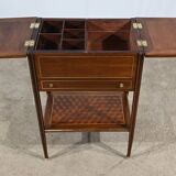 Small Mahogany Living Room Table, Directoire taste – Early 20th century
