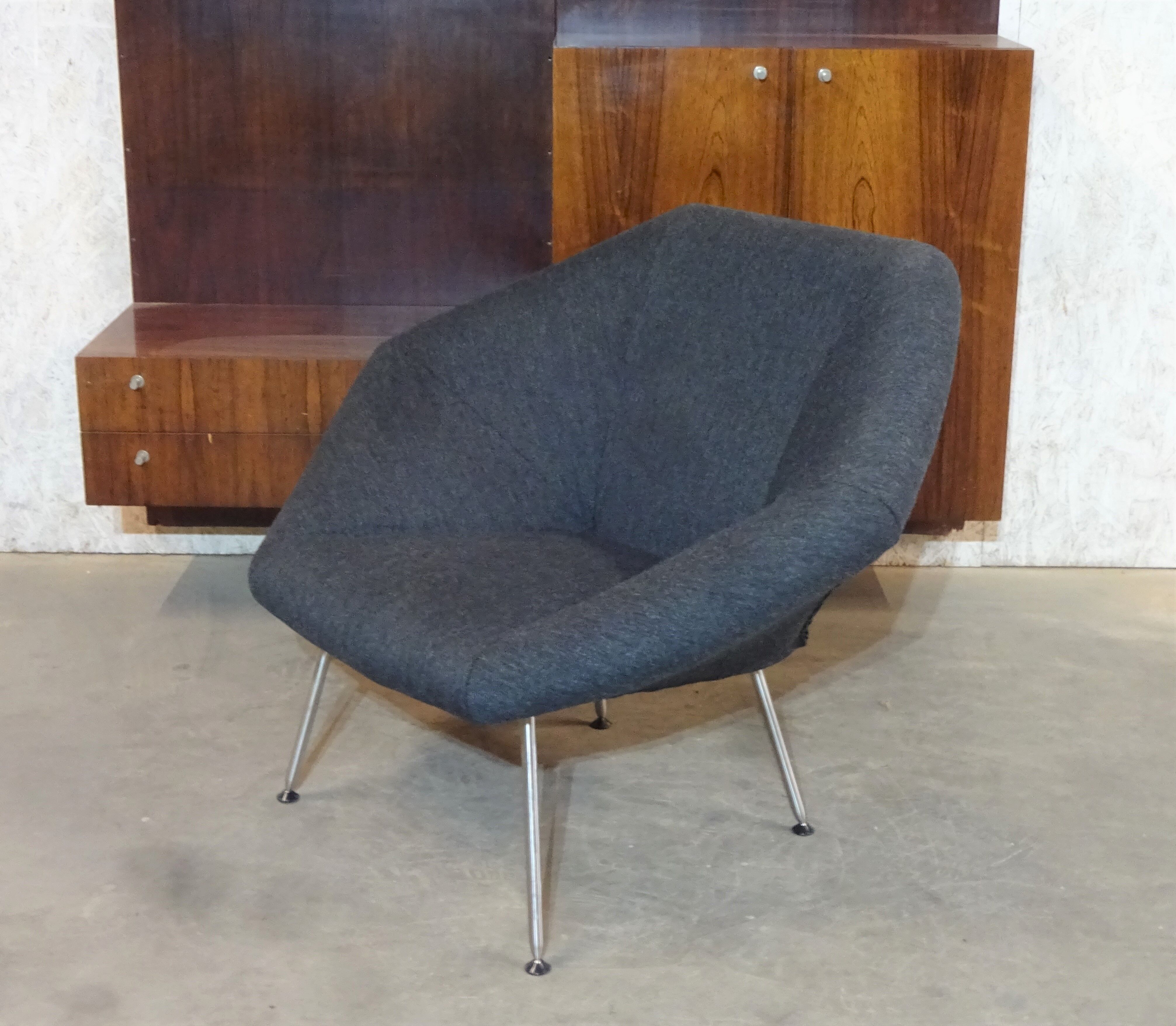 Armchairs Model Caleidos 835 by Frans Schrofer for Young International, Netherlands, 1980, Set of 2