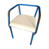 Fauteuil enfant métal bleue