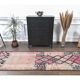 1960s Vintage Turkish Hand-Knotted Herki Runner