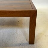 Vintage coffee table rosewood 70's design minimalist