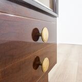 20th century Art Deco wooden display case