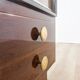 20th century Art Deco wooden display case