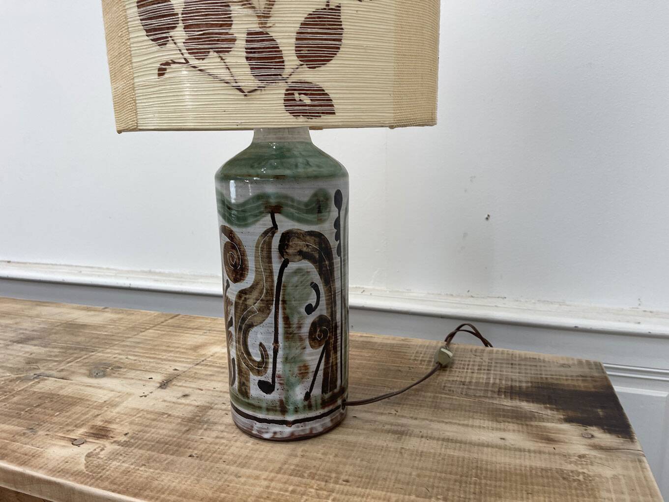 Michel Barbier lamp 1960