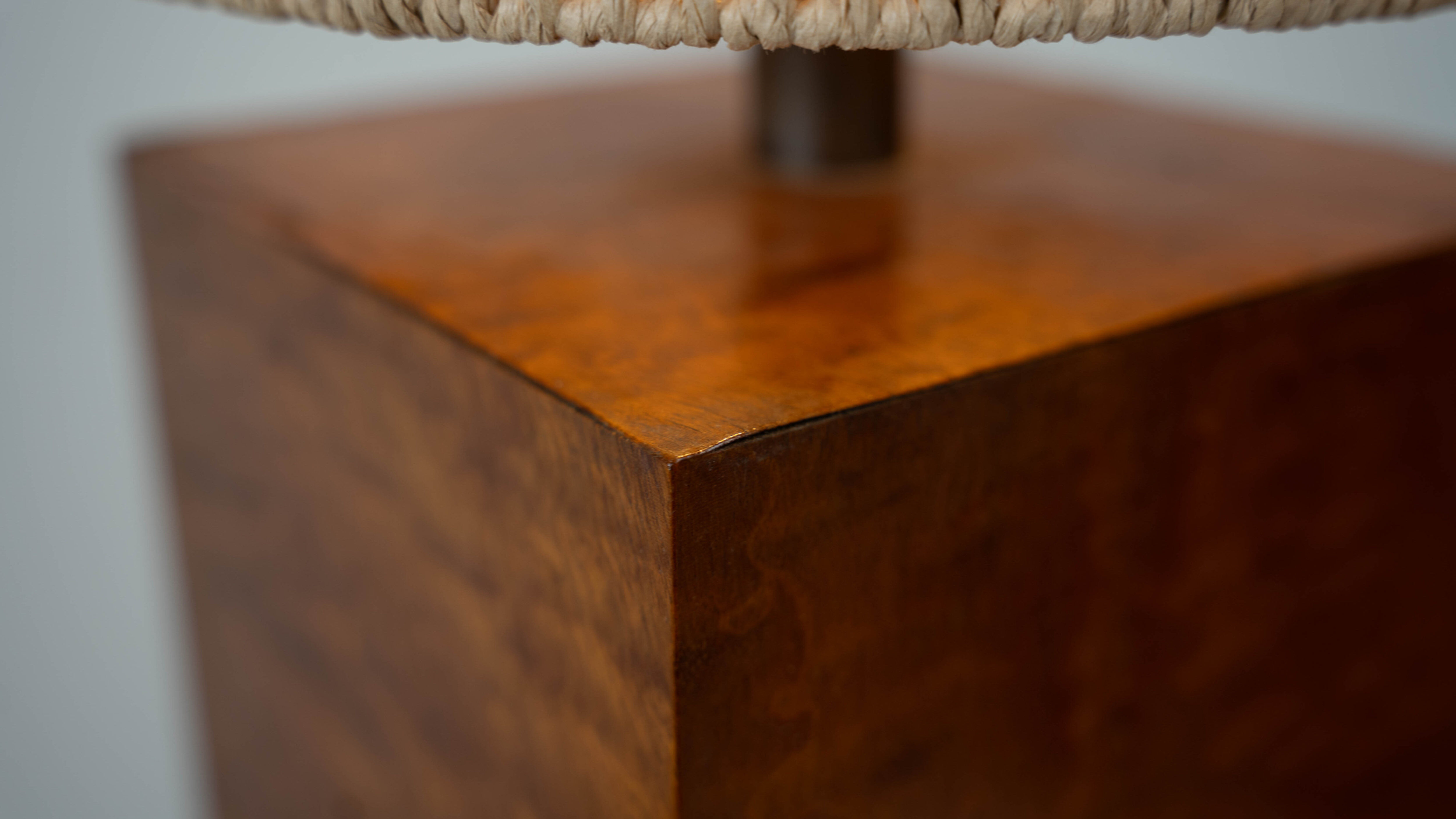 Set of two French table lamps