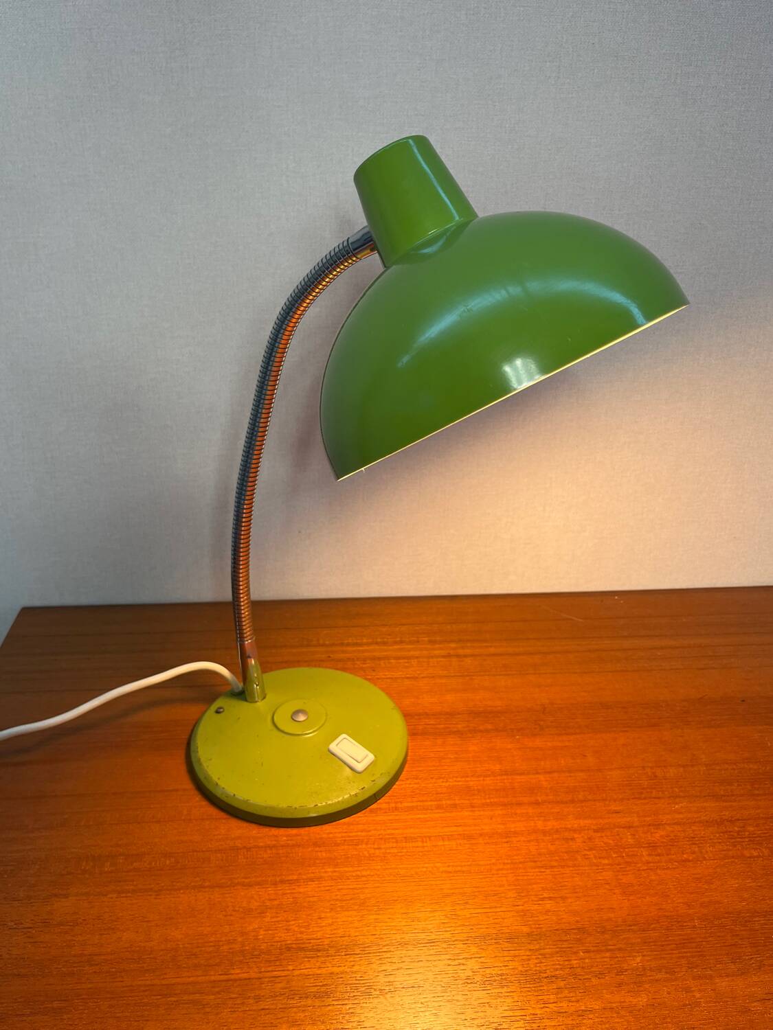 Lampe metal vintage année 70