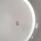 6 flat plates made of Limoges porcelain