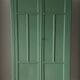 Green Parisian wardrobe