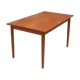 Authentic vintage teak extendable dining table from the 1960s