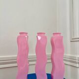 IKEA pink soliflore vases