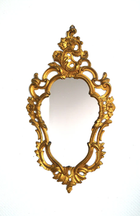 Miroir doré vintage
