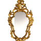 Miroir doré vintage