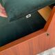 Danish midcentury modern green velvet daybed, 1960s