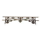 Cast iron balcony box