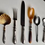 Lot argenterie argent/ormolu