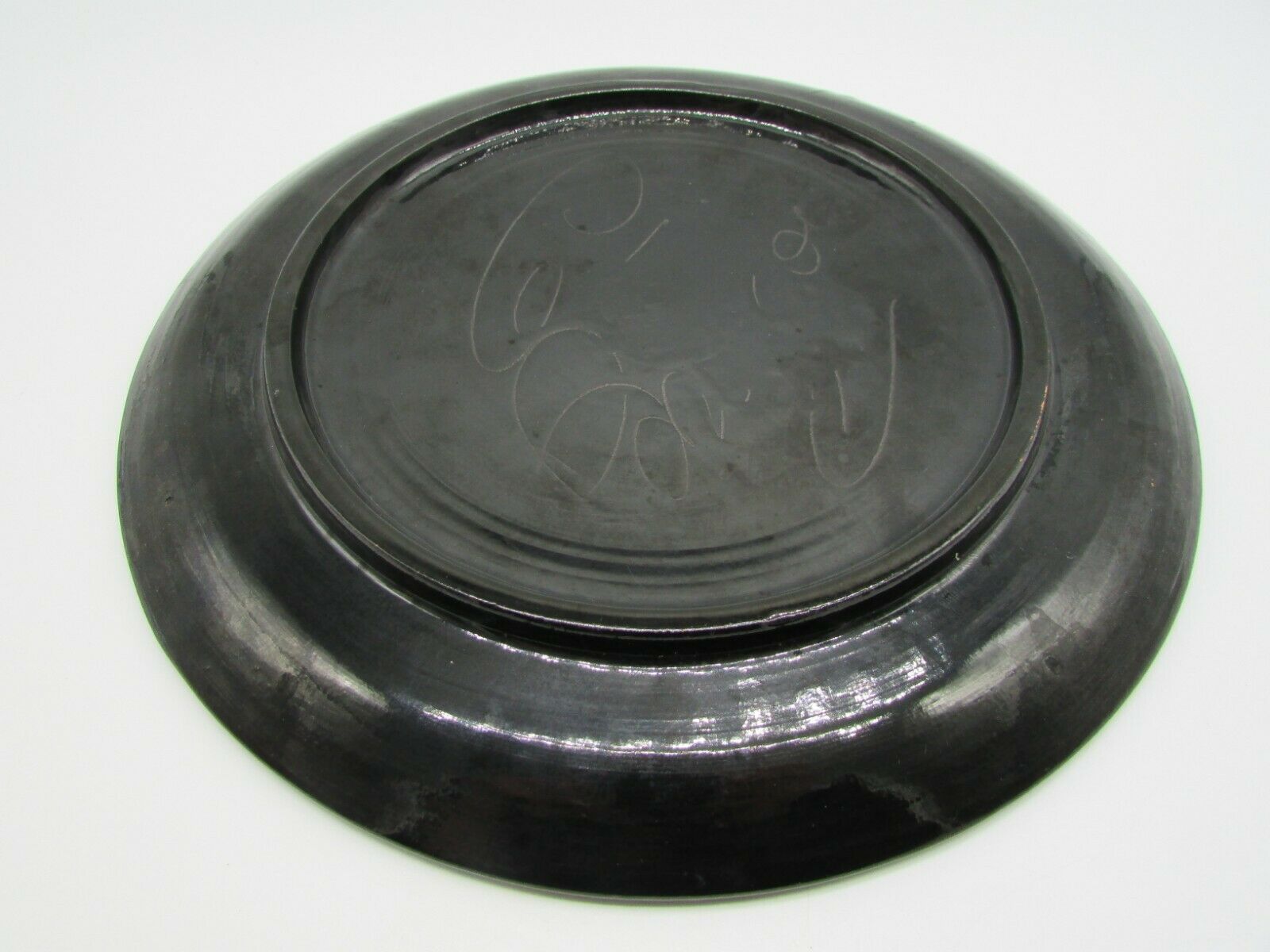 Ceramic plate le brescon fish decoration 60s
