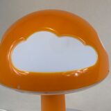 Lampe champignon orange Ikea 1990 Skojig
