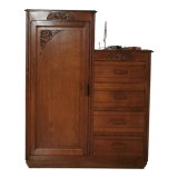 Armoire asymétrique art déco