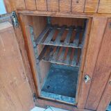 Butcher's buffet ice chest from the Art Deco period in oak