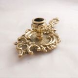 Brass candleholder