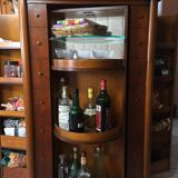 Bar office merisier