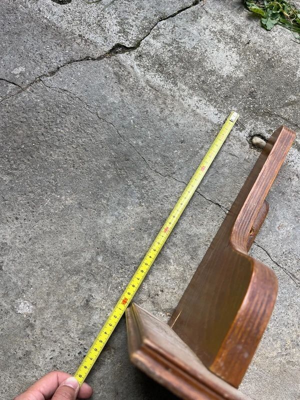 Étagère en bois vintage