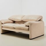 Canapé Vico Magistretti Maralunga pour Cassina Italie 1973