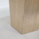 Italian Travertine Coffee Table, 1980's
