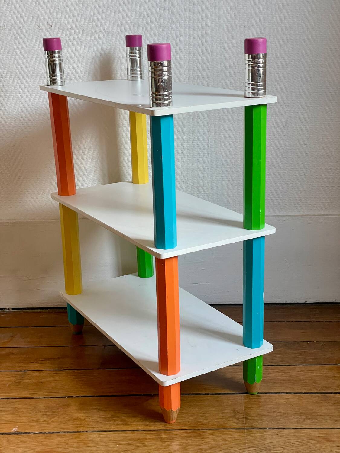 Pencil shelf by Pierre sala 1980