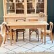 Table vintage année 50 en chêne