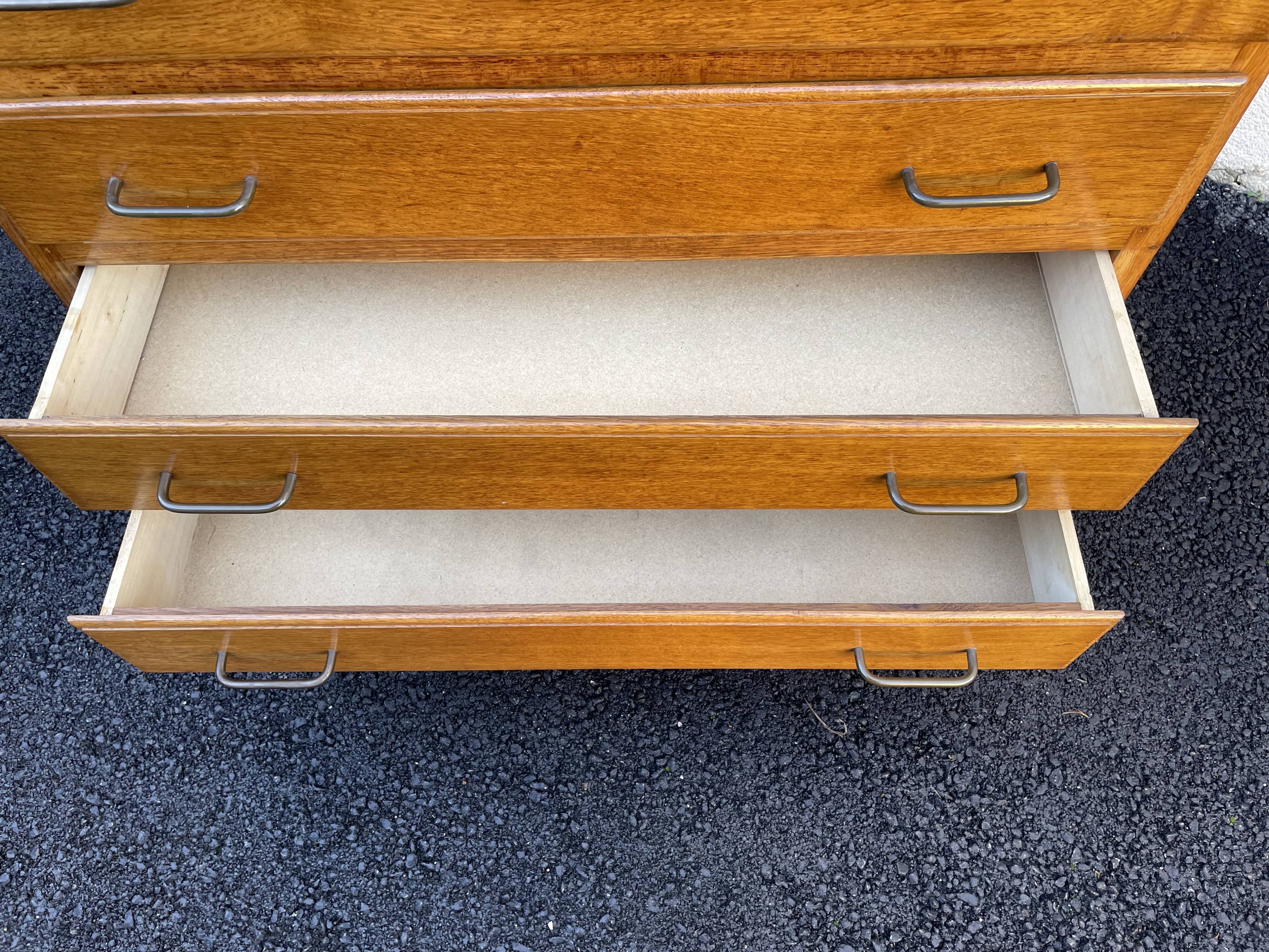 Commode vintage pieds compas